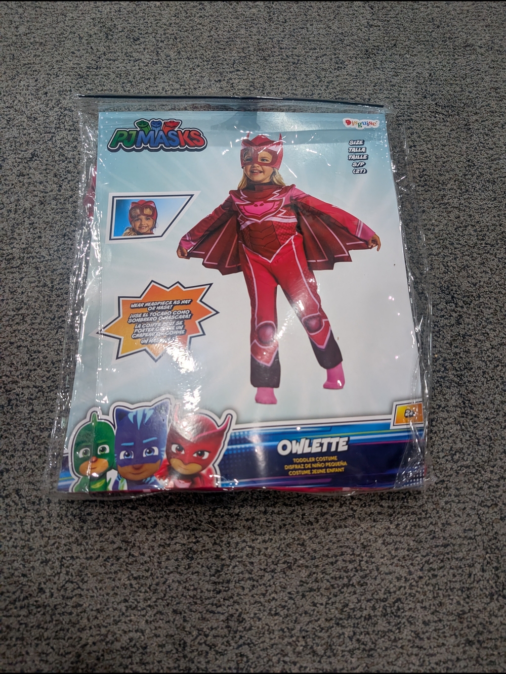 Disguise Owlette Kids Costume - Red and Pink Accents
